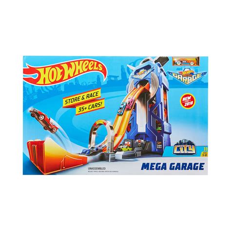 Hot Wheels Mega Garage | Racetracks & Playsets | Baby, Kids & Toys - Shop Your Navy Exchange ...