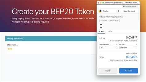 How To Create Bep Token On Binance Smart Chain Token Generator