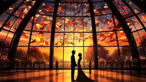 Premium Ai Image A Bride And Groom Sharing Their First Dance As A