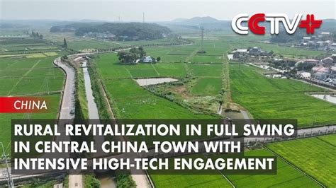 Rural Revitalization In Full Swing In Central China Town With Intensive High Tech Engagement