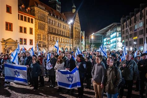 Heute große Israel Demo in Chemnitz Polizei plant mit einem Großaufgebot