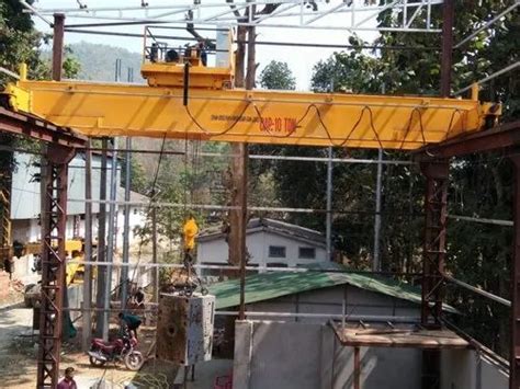 Double Beam Eot Crane Max Load Capacity Ton At Rs In Tijara