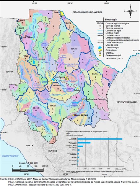 Hidrografía De Chihuahua Ríos Lagos Presas Y Acuíferos