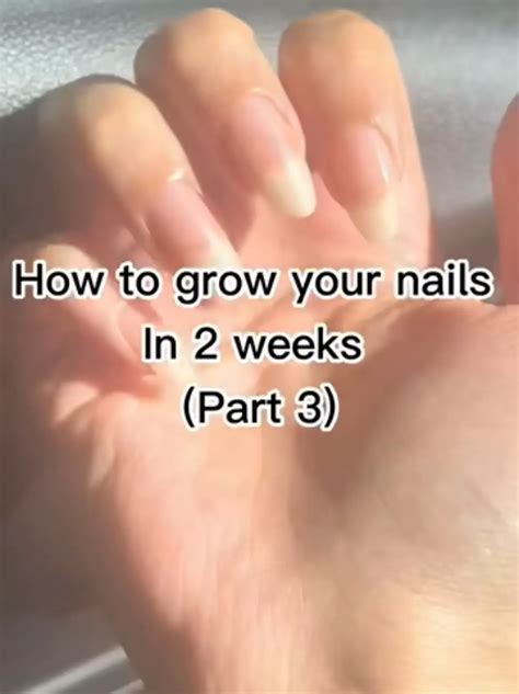 How To Grow Your Nails In 2 Weeks Gallery Posted By Skilarhills Lemon8