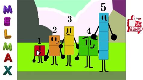 Drawn Numberblocks Intro Numberblcoks Youtube