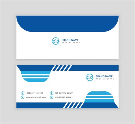 vector creative blue envelope design 35750453 Vector Art at Vecteezy