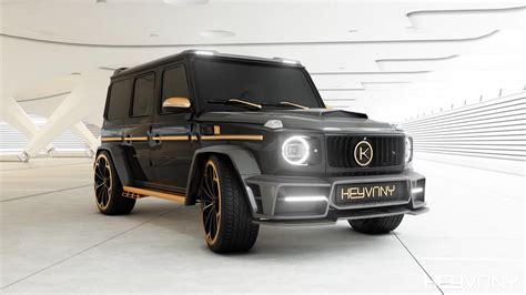 Preview Keyvany Widebody Mercedes G Class W463a