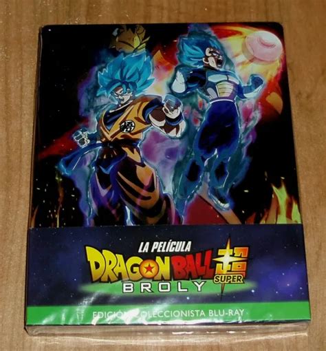 Dragon Ball Super Broly La Pelicula Steelbook Blu Ray Dvd Nuevo Sin