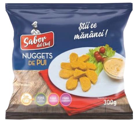 Carne Preparate Congelate Nuggets De Pui Sabor Del Chef 300g