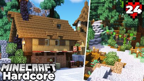 Village Butcher Shop And Forest Pathway Minecraft 116 Hardcore