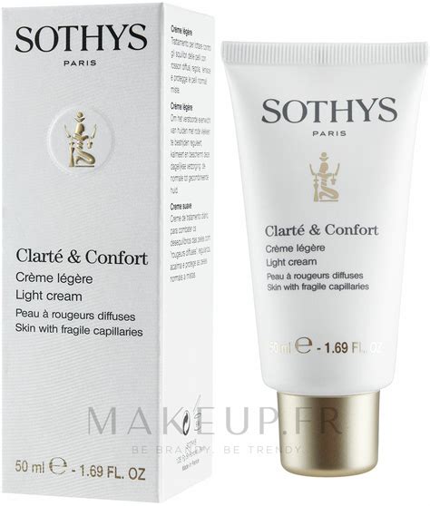 Crème à l extrait de menthe poivrée pour visage Sothys Clarte