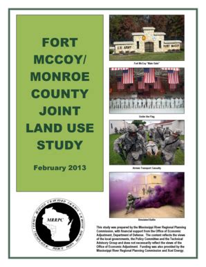 Fillable Online Joint Land Use Study With Fort Mccoy Final Draft Bb