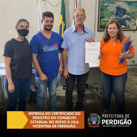 Site Oficial Da Prefeitura Municipal De Perdigão Entrega Do