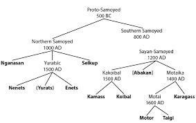 Altaic Language Family Tree