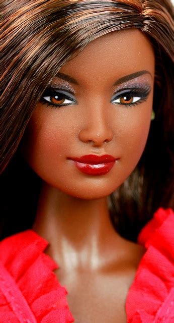 Go Red For Women Barbie Beautiful Barbie Dolls Black Barbie Barbie