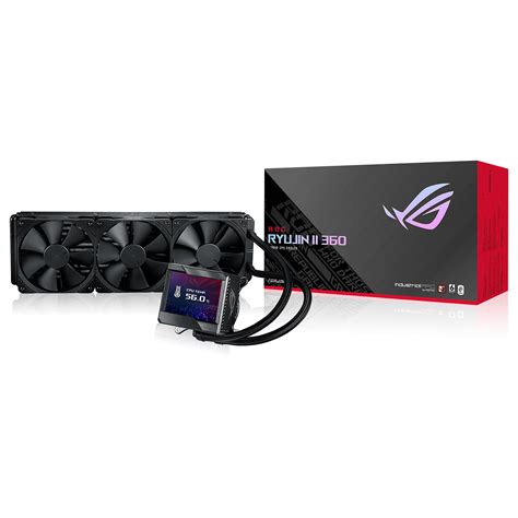 Enfriamiento Líquido AiO ASUS ROG Ryujin II 360 360mm ARGB Panel LCD