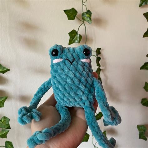 Large Leggy Frog Pattern Etsy