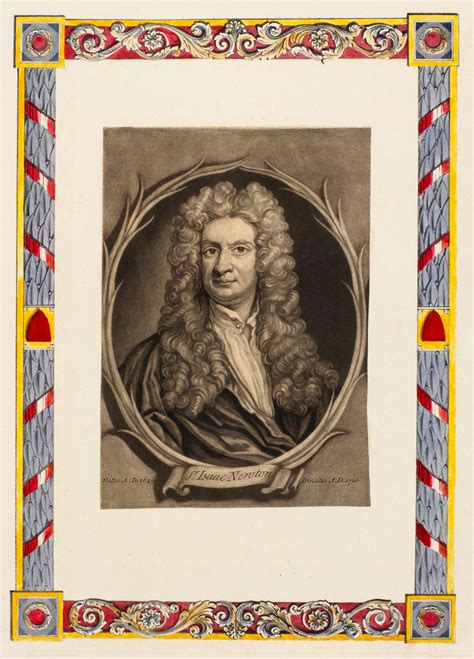 Portrait of Isaac Newton (1642-1727) posters & prints by Anonymous