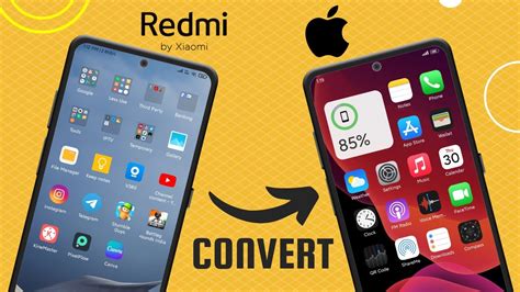 Make Redmi Phone Look Like Iphone Convert Miui To Ios Convert Redmi Into Iphone No Root