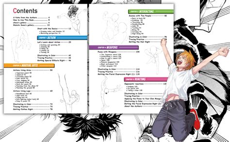 The Complete Guide to Drawing Action Manga - Animation kingdom