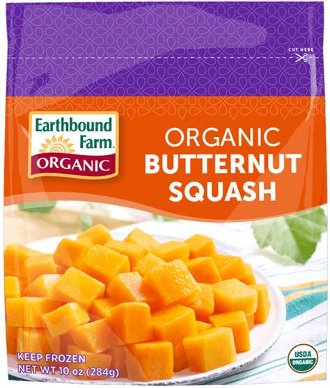 Frozen Organic Butternut Squash Earthbound Farm Organic Since