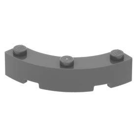 LEGO Einzelteil 48092 Dark Bluish Gray Brick Round Corner 4 X 4