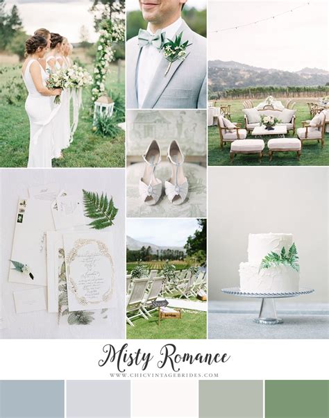 Misty Romance - Elegant Wedding Inspiration in Soft Shades of Grey ...