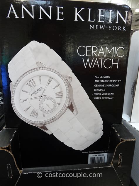 Anne Klein New York Ladies White Ceramic Watch