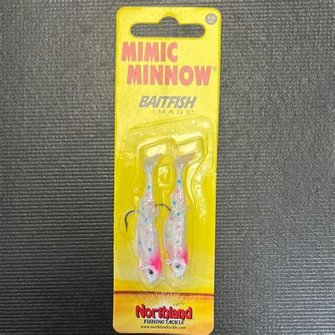 Northland Mimic Minnow 116oz 2 Hook Wonderbread Superfly Flies