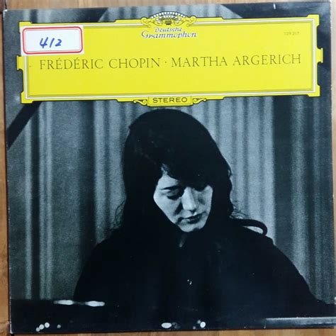 알라딘 중고 Lp Frédéric Chopin Martha Argerich ‎ Frédéric Chopin