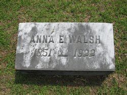 Anna Tomlinson Walsh 1858 1922 Mémorial Find a Grave