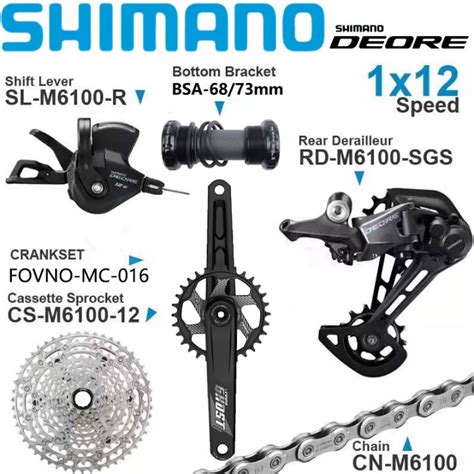 Shimano Deore M Groupset X Speed Mountain Bicycle M Shifter