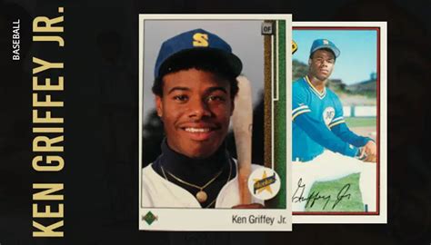 Top 19 Most Valuable Ken Griffey Jr. Rookie Cards