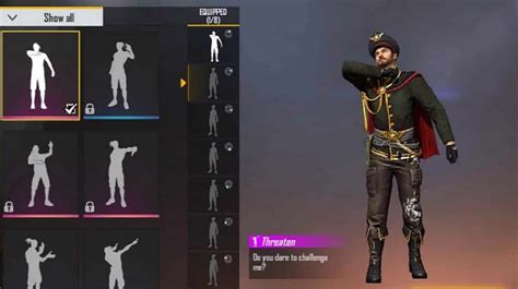 Emote Free Fire Terbaik Dengan Harga Diamond Segera Dapatkan Bro