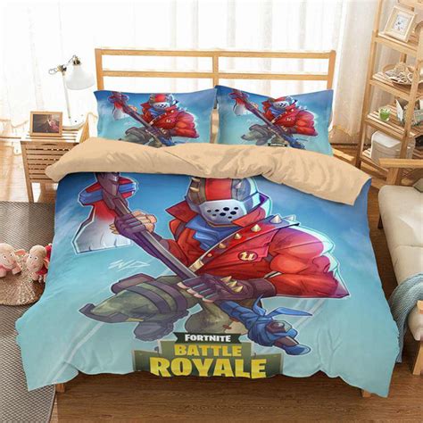 3D Customize Fortnite Bedding Set Duvet Cover Set Bedroom Set Bedlinen | Three Lemons Hometextile