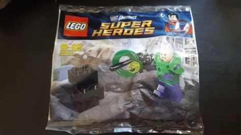 Lego Super Heroe Lex Luthor Minifigure Brand New Rare Exclusive