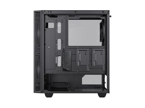 Gamemax Black Hole Black Usb Tempered Glass Atx Mid Tower Gaming