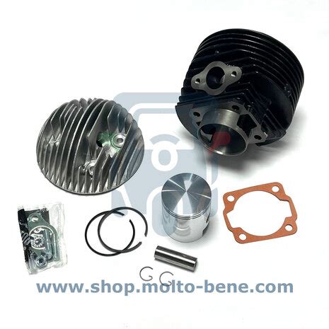 Cilinderset DR 130 Cc 57mm Vespa PK Piaggio Ape 50 Molto Bene Shop