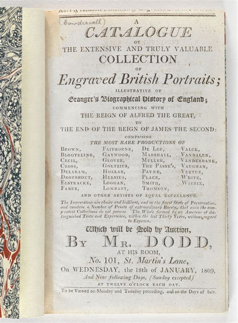 Portrait prints–British | Recent Antiquarian Acquisitions