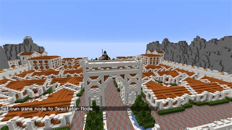 Roman City Minecraft Map