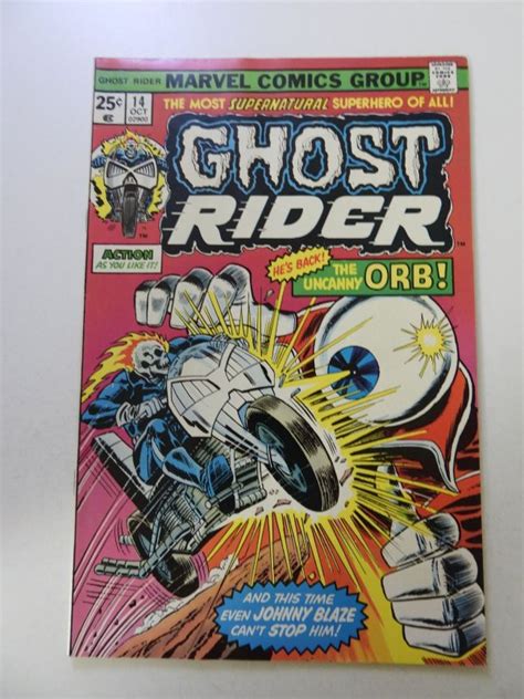 Ghost Rider 14 VF Condition Comic Books Bronze Age Marvel Ghost