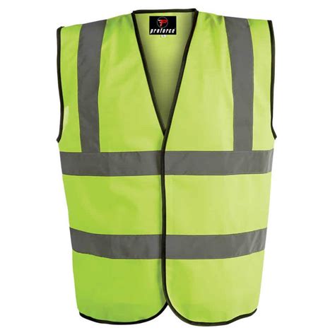 Briggs Proforce High Visibility Waistcoat Safety Supplies