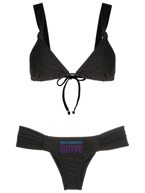 Amir Slama X New Era South American Wave Bikini Black Editorialist