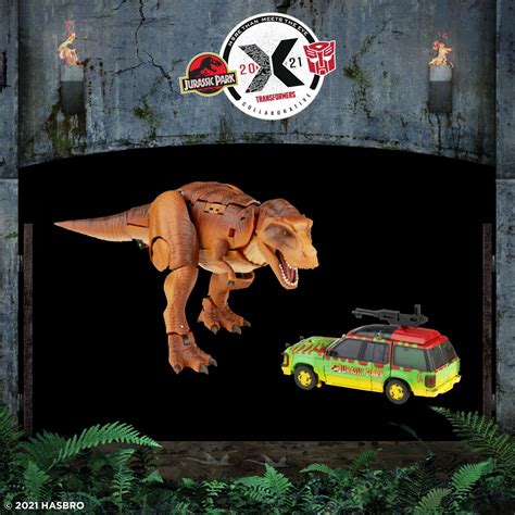 Jurassic Park x Transformers Crossover Revealed and Available on Amazon