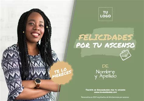 Crea Tarjetas De Felicitaci N Por Ascenso Gratis