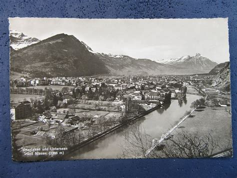 AK BEO INTERLAKEN UND UNTERSEEN NIESEN 1946 Kaufen Auf Ricardo