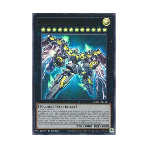 Divine Arsenal AA ZEUS Sky Thunder STAX EN044 Ultra Rare Duelshop