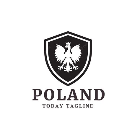 Premium Vector | Poland flag symbol logo design vector graphic illustration