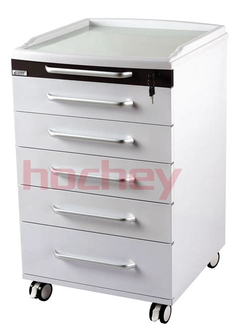 Hochey Medical Abs Countertop Stainless Steel Body Mobile Cart Dental