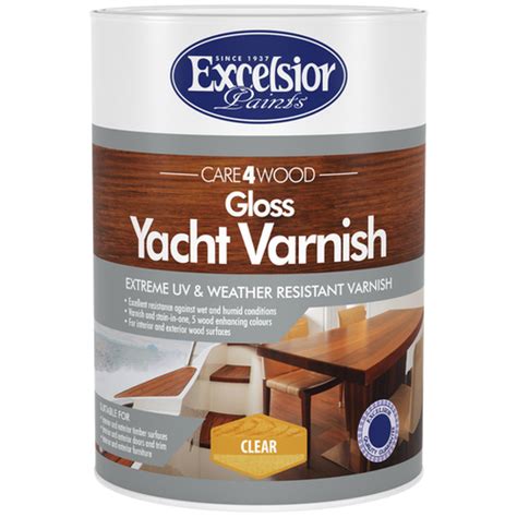 Gloss Yacht Varnish Excelsior Paints